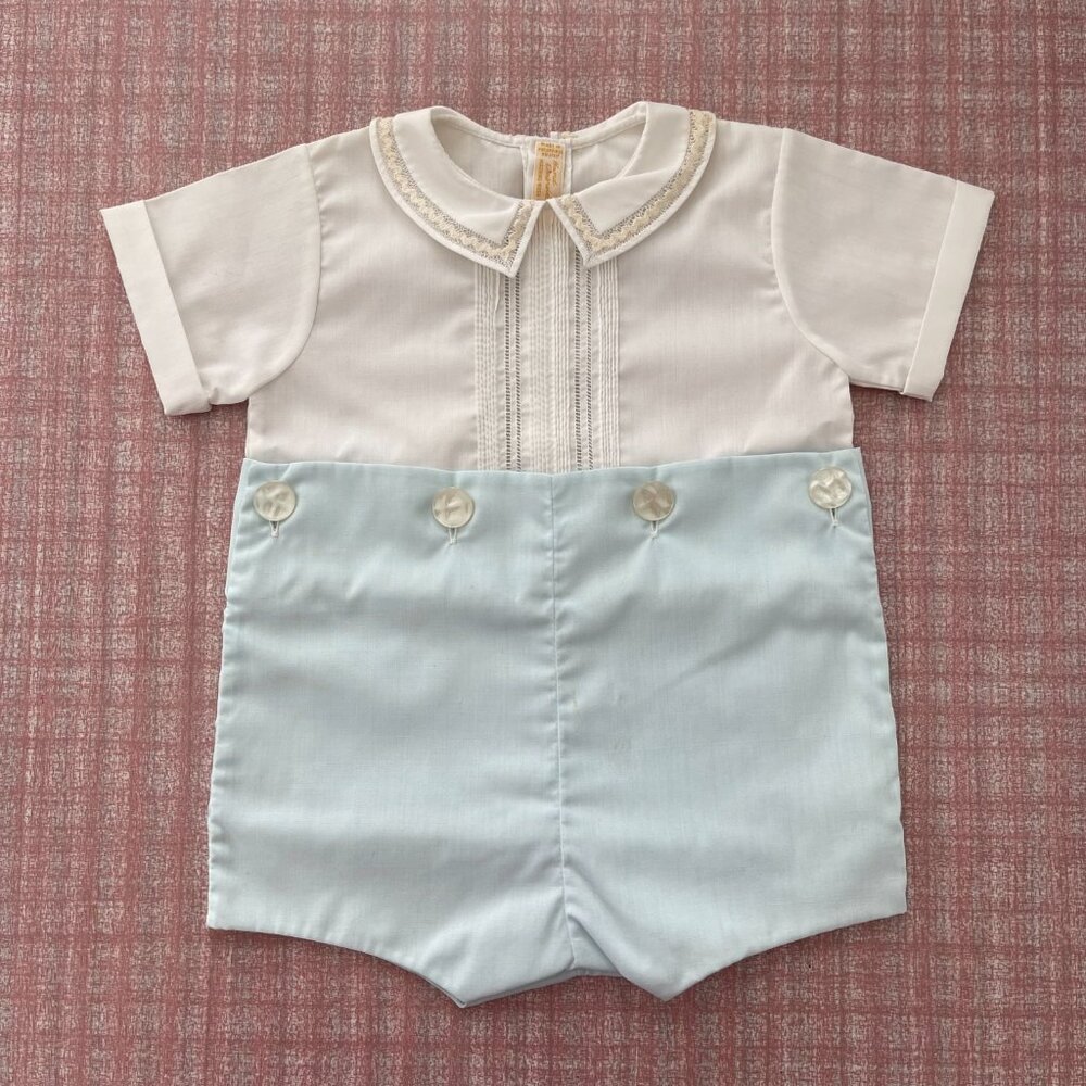 Infantwear 2-piece Hand Embroidered Outfit